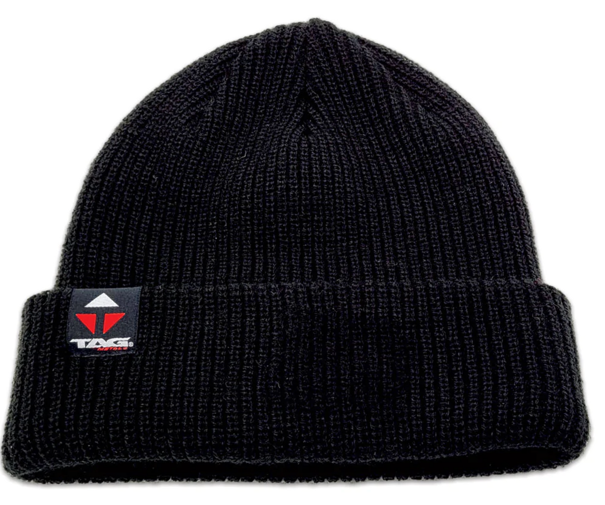 TAG METALS/COAL HEADWEAR BEANIE